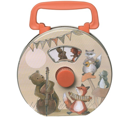 Speldosa rörliga musikdjur