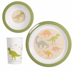 Sass & Belle - Barnservis i 3 delar Dinosaurie