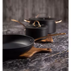 Modern House Stek panna Black Copper 20 cm PFAS-fri keramisk non stick beläggning
