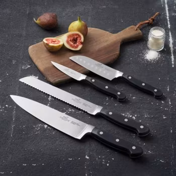 Knivset Lion Sabatier Pluton 5 delar Kock, bröd, santoku, tomat och skalkniv