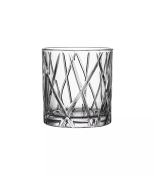 Whiskyglas Double Old Fashioned  34 cl. Orrefors City 4-p.