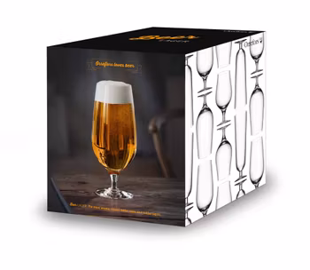 Ölglas Lager  60 cl. Orrefors Beer 4-p.