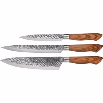 Akira Knivset Dorre 3 delar kock, kött och allkniv