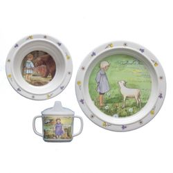 Elsa Beskow Barnservis Mors lille Olle visor 3 delar Rätt Start