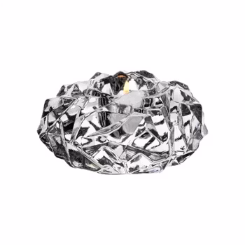 Orrefors Carat Ljuslykta Liten 9,5  cm Glas.
