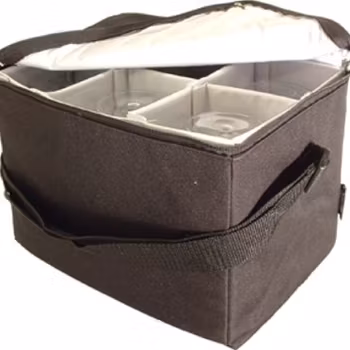 BoxInBag Vinglas väska för vinprovning  Svart