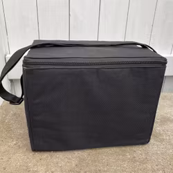 BoxInBag Vinglasväska för vinprovning  Svart