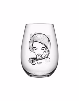 Kosta Boda All About You Tumbler Need You 57 cl White 2-pack