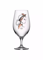 Kosta Boda All About You Öl glas Near You 40 cl Rusty orange 2-pack