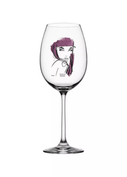 Kosta Boda All About You Vin glas Wine  52 cl auburgine purple 2-pack