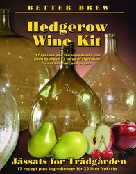 Hedgerow Jäs sats för vin av egen frukt komplett