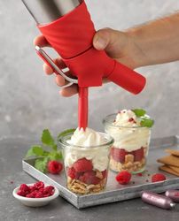 Isi Creative Whip 0.5 liter Röd Grädd sifon