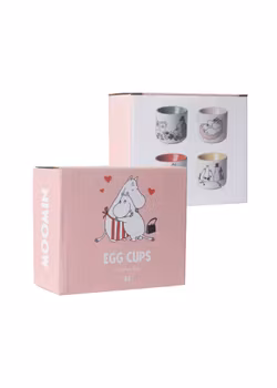 Pluto Design Äggkoppar Mumin Love. 4-pack
