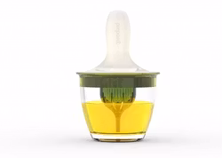 Prepara Marinadset med pensel och glas skål