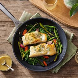 Le Creuset Stek panna ENSC 28 cm PFAS-fri keramisk non stick beläggning