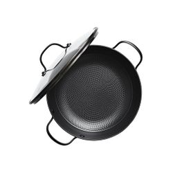Satake Stek Traktör panna med lock Lättviktsgjutjärn Keramisk non stick 26cm 4 liter. PFAS-fri