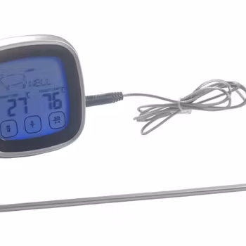 Termometerfabriken Viking Digital stek ugns termometer med sladd. Art: 525. -10 till + 250C. Med Alarm