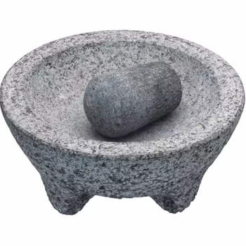 Kitchen Craft Mortel och mortelstöt, Molcajete World of Flavours. Granit