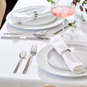 Gense Thebe 16 delar Besticksset. Matt stål