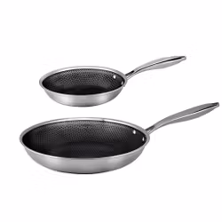 Hâws Santo 20+28 cm stekpanneset 2 delar. Hybrid-nonstick. Rostfri. PFAS-fri