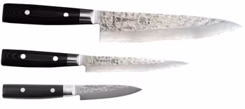 Yaxell Zen Set 3-del Kock 20 cm, Allkniv 15 cm, Skalkniv 10cm