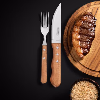 Tramontina Grillbestick JUMBO 12 delar jatoba-trä, rostfritt