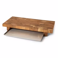 Culimat Skärbräda Ek med rostfri bricka, 50 x 25 x 7 cm Mathias Dahlgren Edition