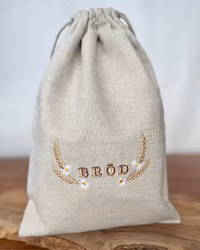 Bread Bestie Brödpåse Daisy 28x39 cm Linne