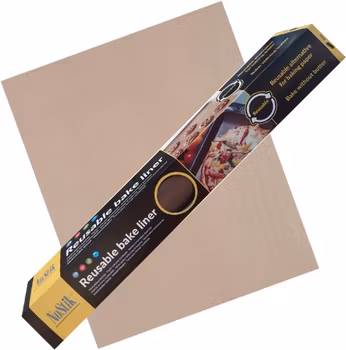 NoStik Bakplåtspapper Nonstick återanvändbar 33x40 cm, brun