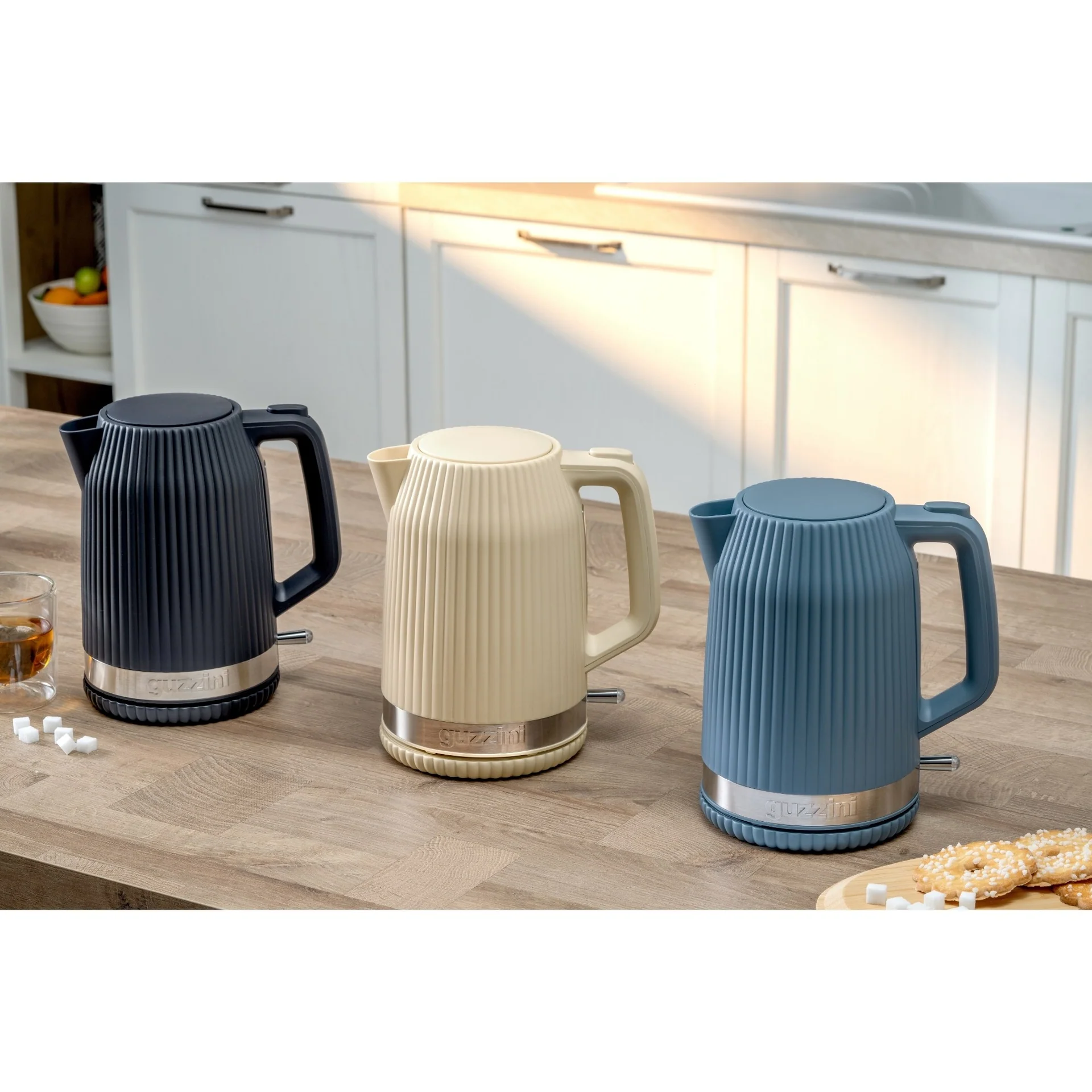 Guzzini Sous Chef Vattenkokare, Creme, vit. 2200W