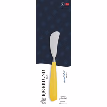 Björklund Amitto Smörkniv 18 cm. Gul