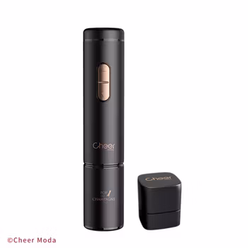 Cheer Moda Ace Champagneöppnare. Signature. Batteridriven, med vakuumpropp