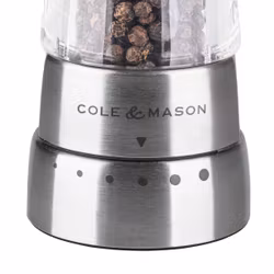 Cole&Mason Derwent Kvarnset 19 cm. Silver. 2 delar