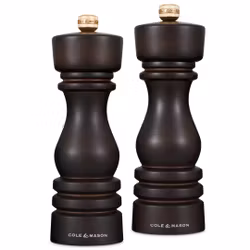 Cole&Mason London Kvarnset 18 cm. Mörkbrun Chocolate. 2 delar