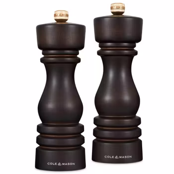 Cole&Mason London Kvarnset 18 cm. Mörkbrun Chocolate. 2 delar