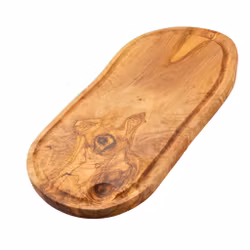 ERREKE Skärbräda Serveringsbräda med juicekanal Olivträ 43x21x2 cm. Budapest