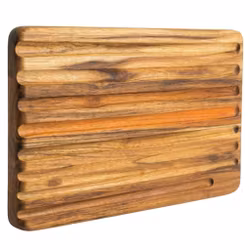 ERREKE Skärbräda för bröd. Teak. Vändbar. 39x25x1,8cm. Java