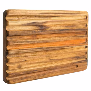 ERREKE Skärbräda för bröd. Teak. Vändbar. 39x25x1,8cm. Java