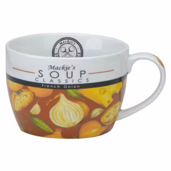 Mackies Fransk löksoppa skål-mugg. 65 cl. BIA International