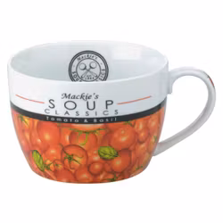 Mackies Tomat och basilikasoppa skål-mugg. 65 cl. BIA International