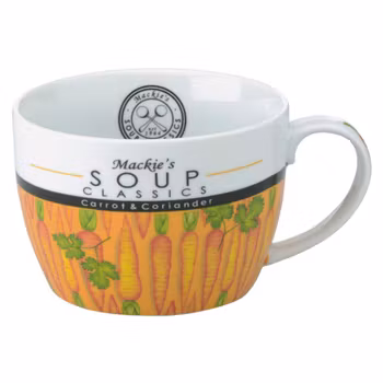 Mackies Morots och koriandersoppa skål-mugg. 65 cl. BIA International