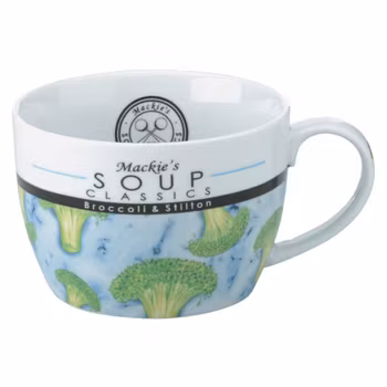 Mackies Ost och broccolisoppa skål-mugg. 65 cl. BIA International