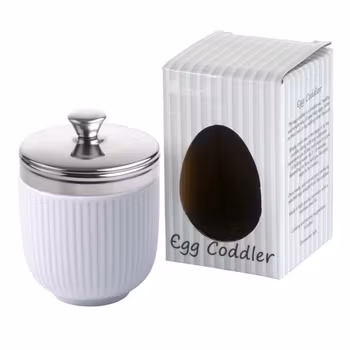 Eggcoddler Äggcoddler Räfflad, Vit BIA International
