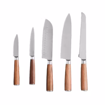 Haws knivset 5 delar Santo. Valnöt