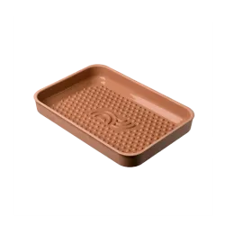 My Romy Plancha BBQ, Ugnsform, 33x23 cm. Terracotta Signature Edition. Glaserad