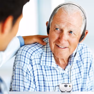 Bellman headset med mikrofon