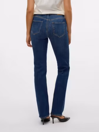 Flash straight jeans dark denim