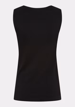 Nilla V-neck topp Svart