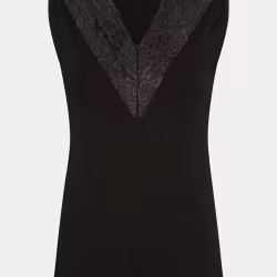 Nilla V-neck topp Svart