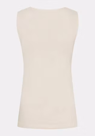 Nilla V-neck topp Sand